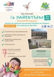 Dernière actualité relative au handicap : La PARENThèse à Strasbourg