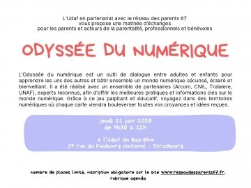 Matinale du réseau : L'Odyssée du numérique