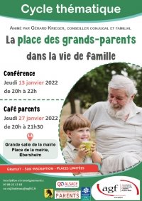 Café-parents - La place des grands-parents dans la vie famille