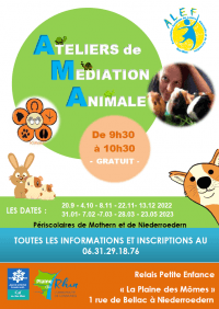 Ateliers Kimalane : Ateliers de Médiation Animale