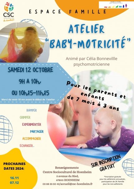 Atelier Baby-motricité