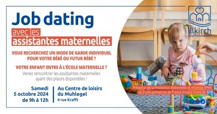 Job Dating avec les assistantes maternelles