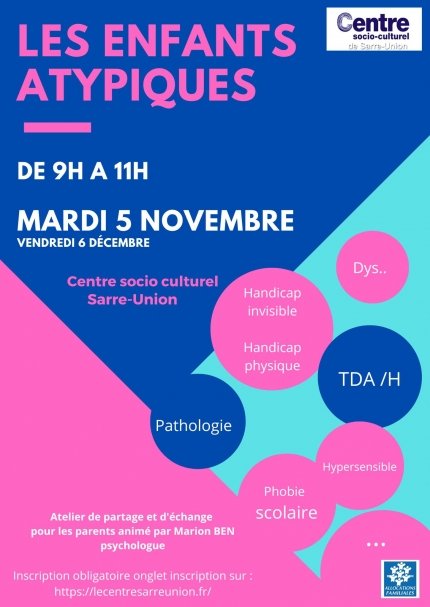 Atelier : Les enfants atypiques