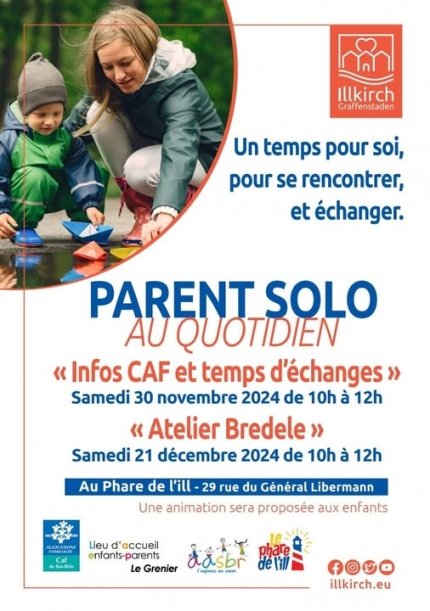 Parent solo, au quotidien : Atelier Bredele